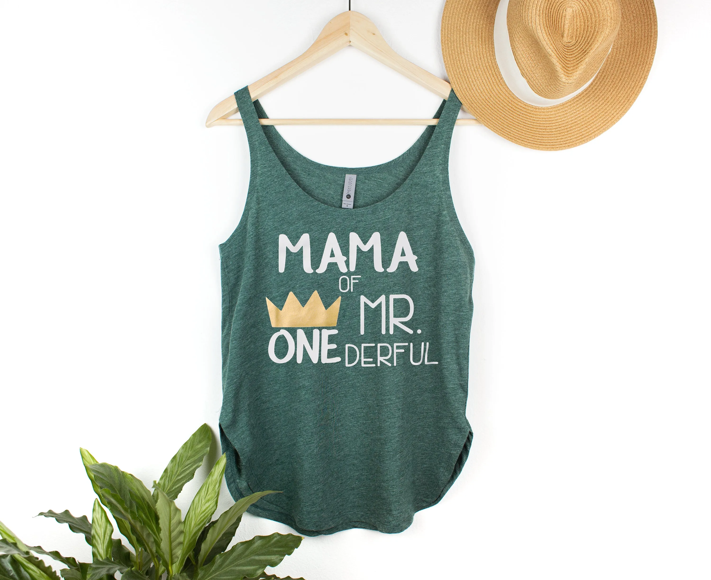Mama of Mr. Onederful Woman's Tank Top