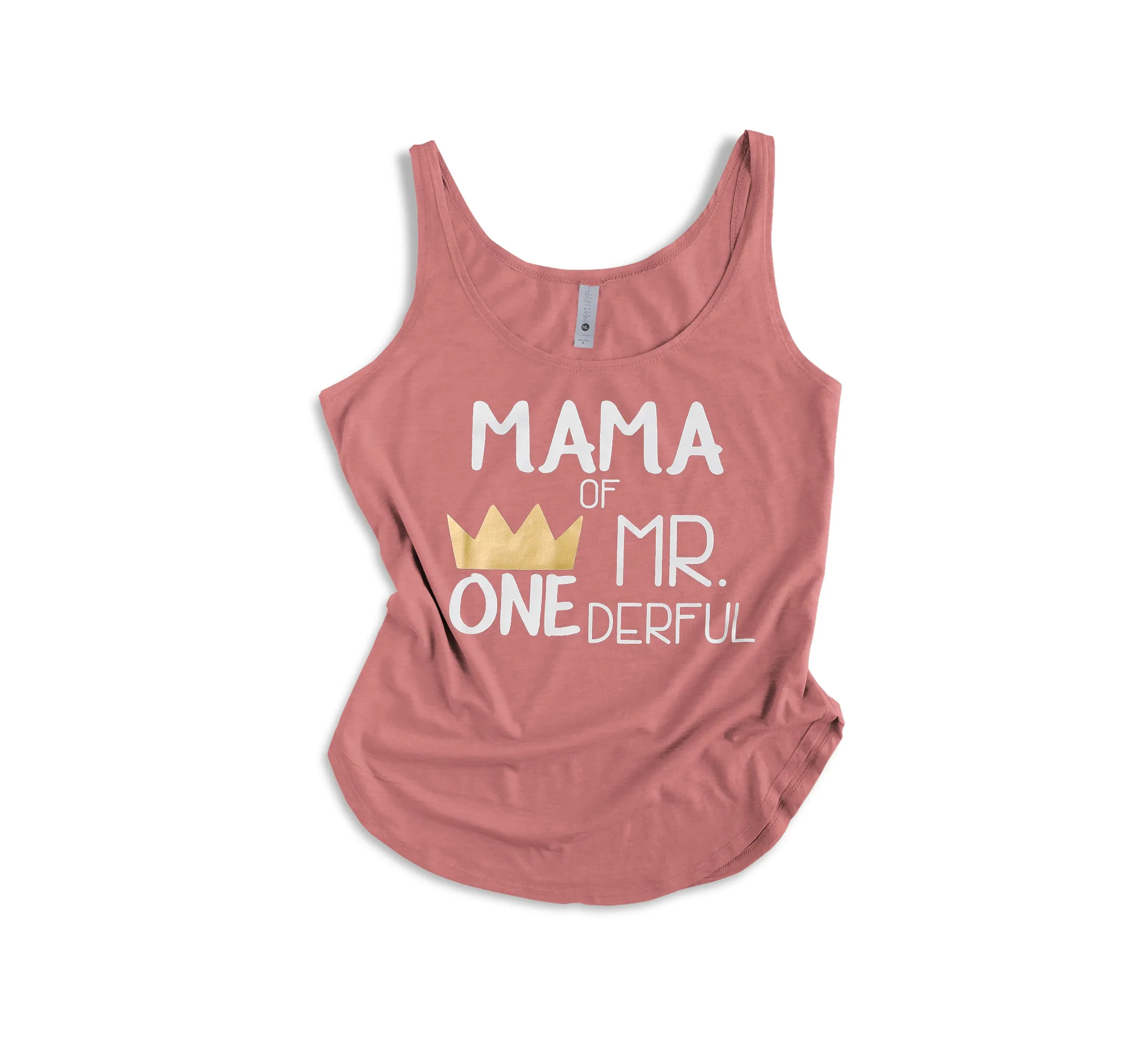 Mama of Mr. Onederful Woman's Tank Top