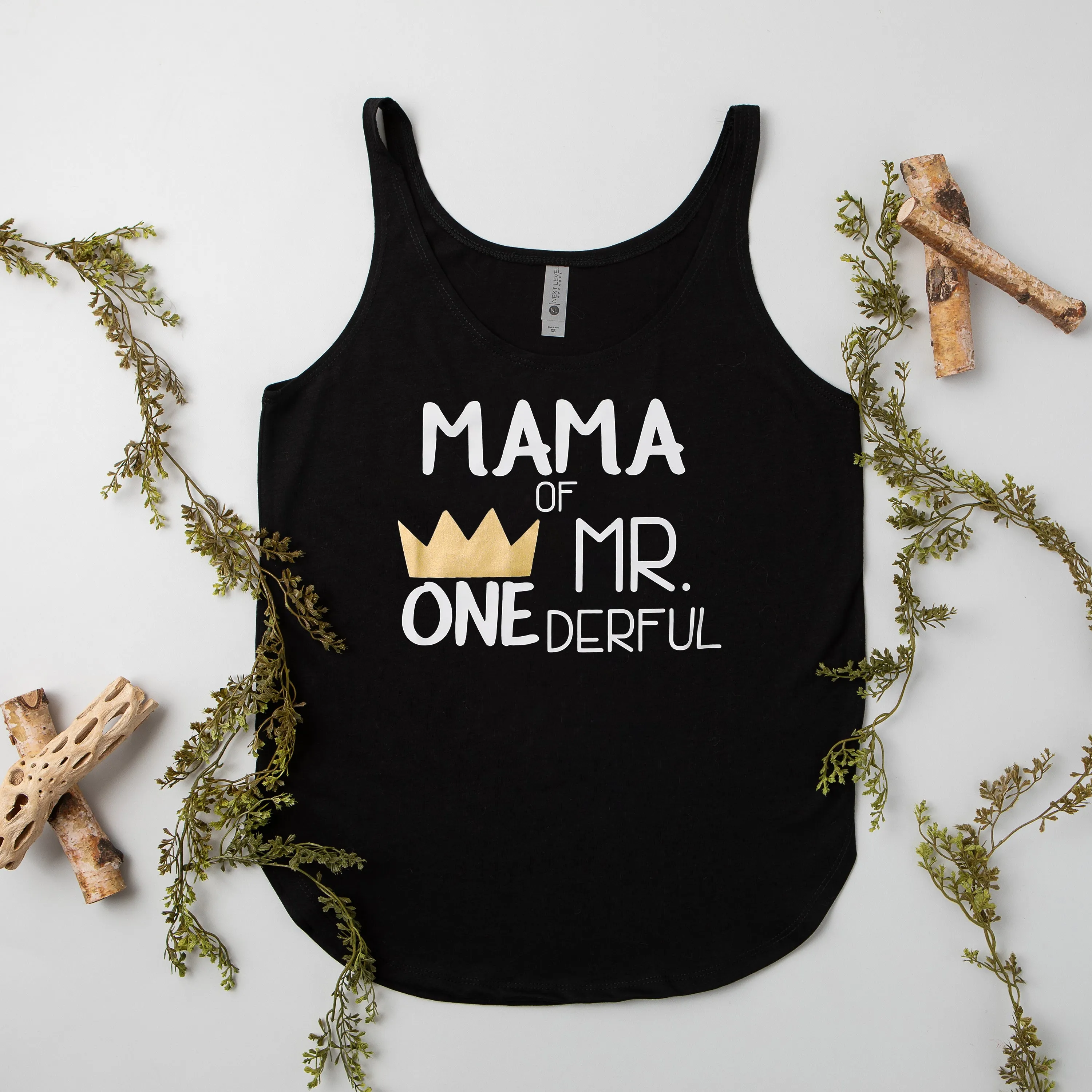 Mama of Mr. Onederful Woman's Tank Top