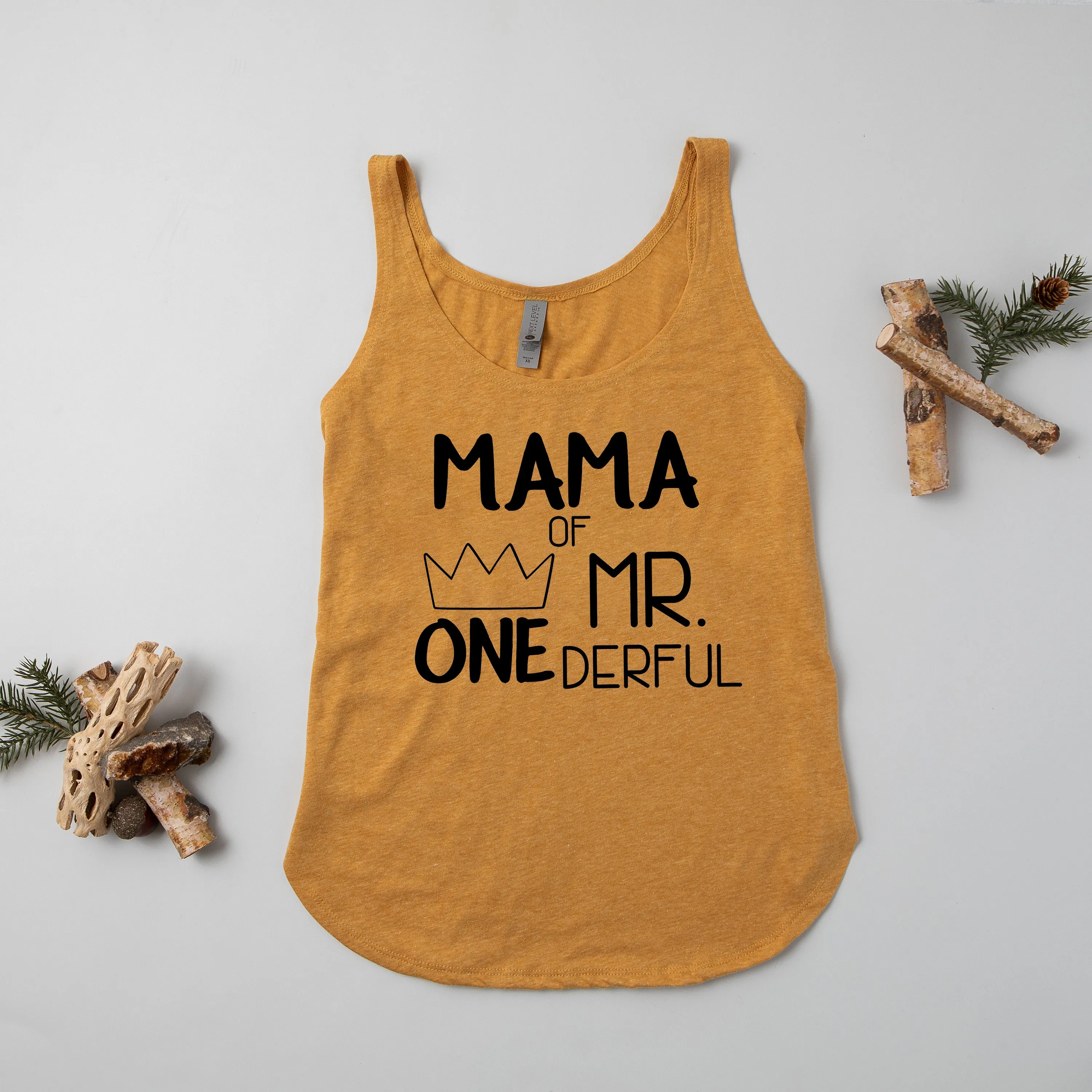Mama of Mr. Onederful Woman's Tank Top