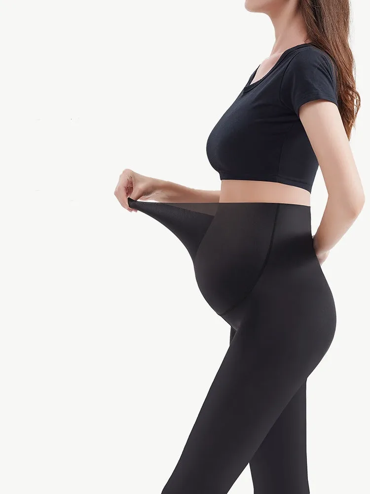 Maternity Leggings Seamless Belly Support Leggings