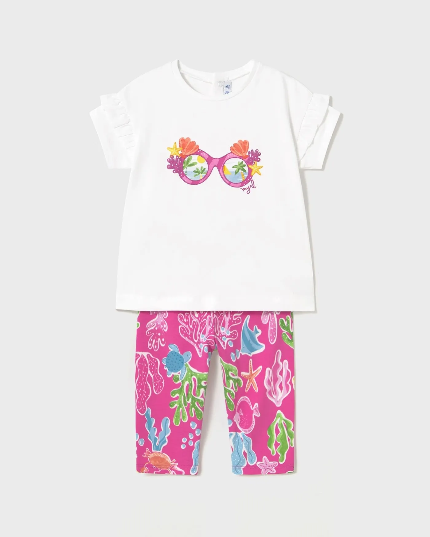Mayoral Baby Girls Leggings Set_ 1739