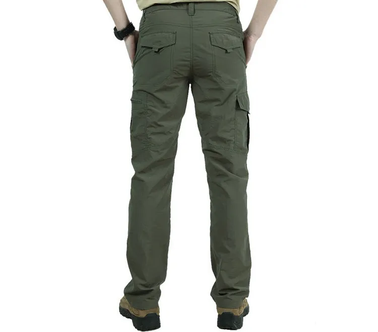 Men's Autumn Plus Size Military Style Cargo Pants