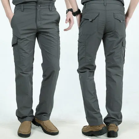 Men's Autumn Plus Size Military Style Cargo Pants