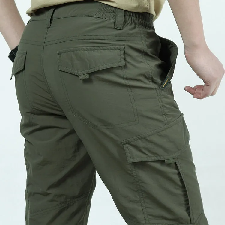 Men's Autumn Plus Size Military Style Cargo Pants