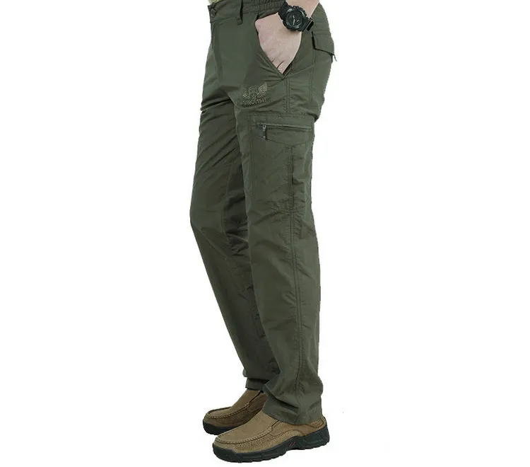 Men's Autumn Plus Size Military Style Cargo Pants