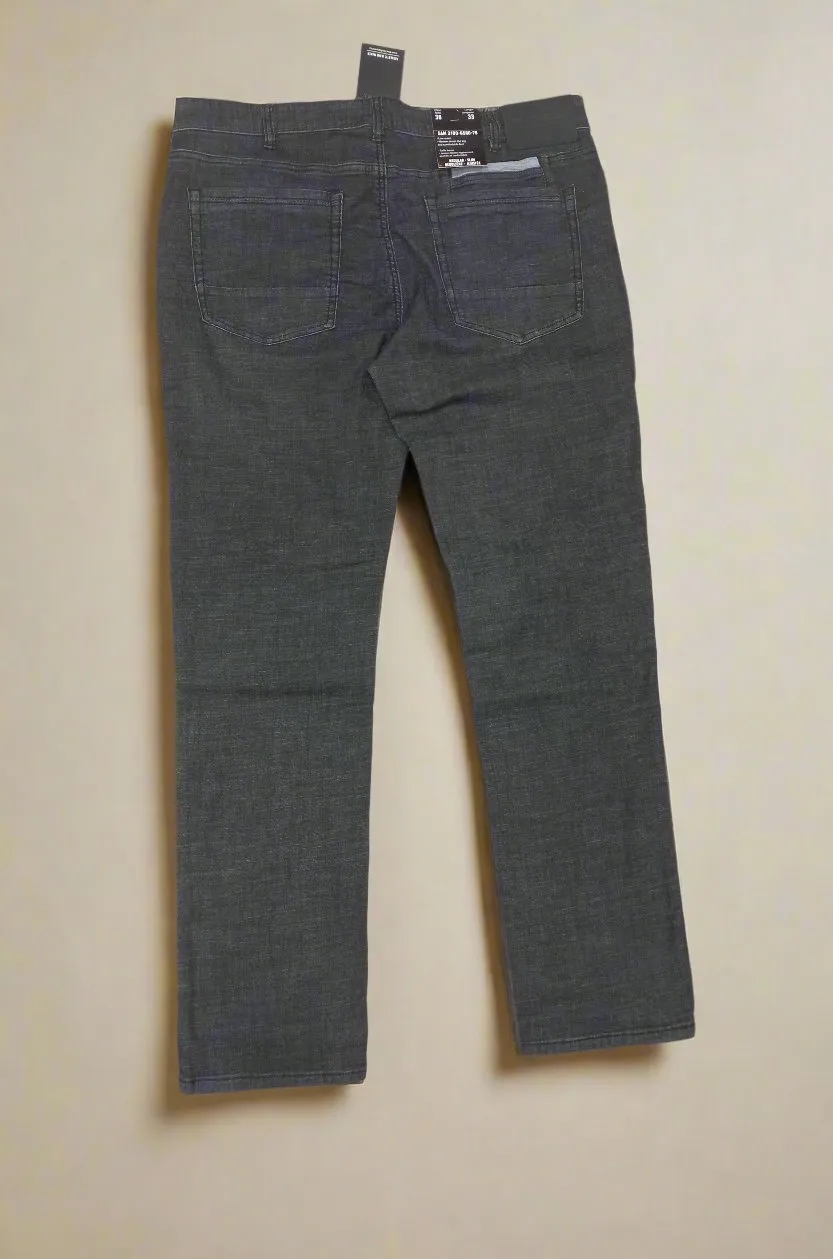 Men's Black Bull Apparel Jeans in 79 HB/DARK STW