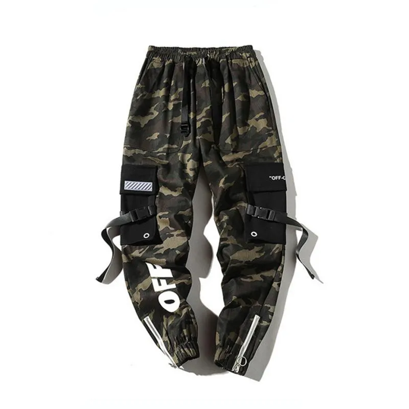 Men's Cotton Elastic Cargo Pants