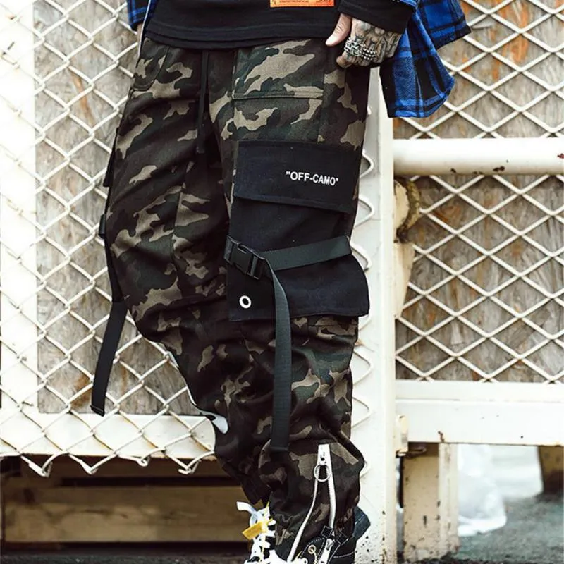 Men's Cotton Elastic Cargo Pants