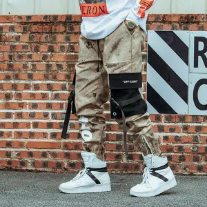 Men's Cotton Elastic Cargo Pants