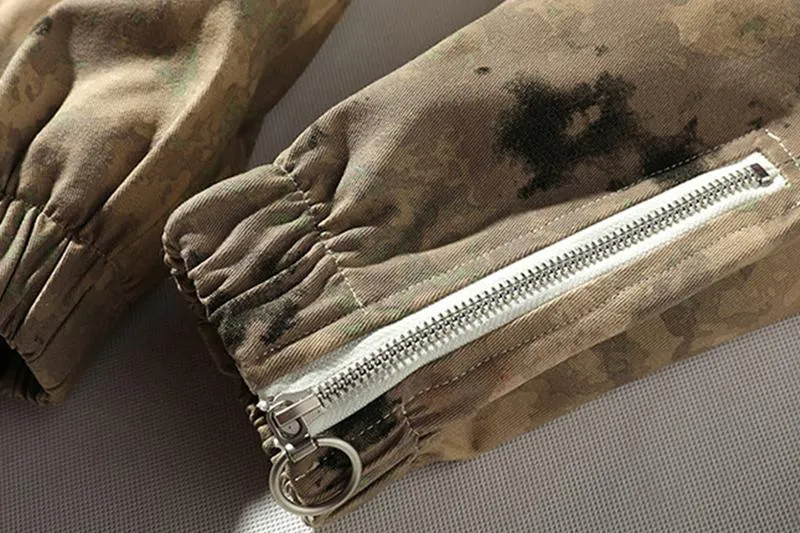 Men's Cotton Elastic Cargo Pants