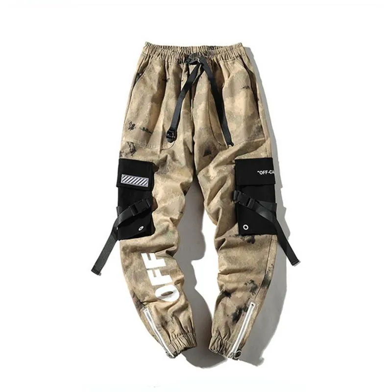 Men's Cotton Elastic Cargo Pants