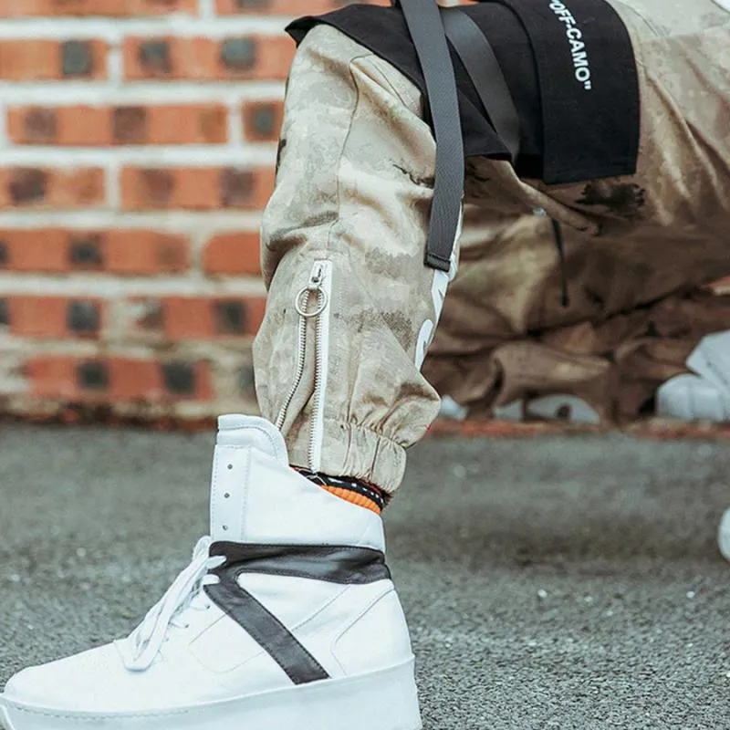 Men's Cotton Elastic Cargo Pants