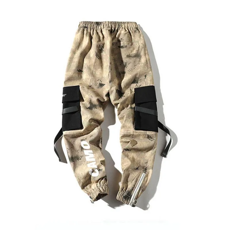 Men's Cotton Elastic Cargo Pants