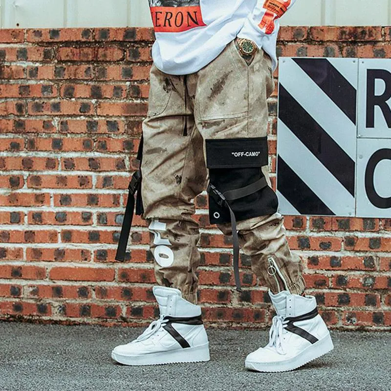 Men's Cotton Elastic Cargo Pants