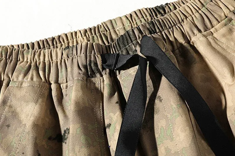 Men's Cotton Elastic Cargo Pants