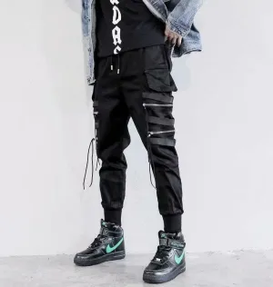 Men’s Loose Multi-Pocket Overalls - Autumn & Winter