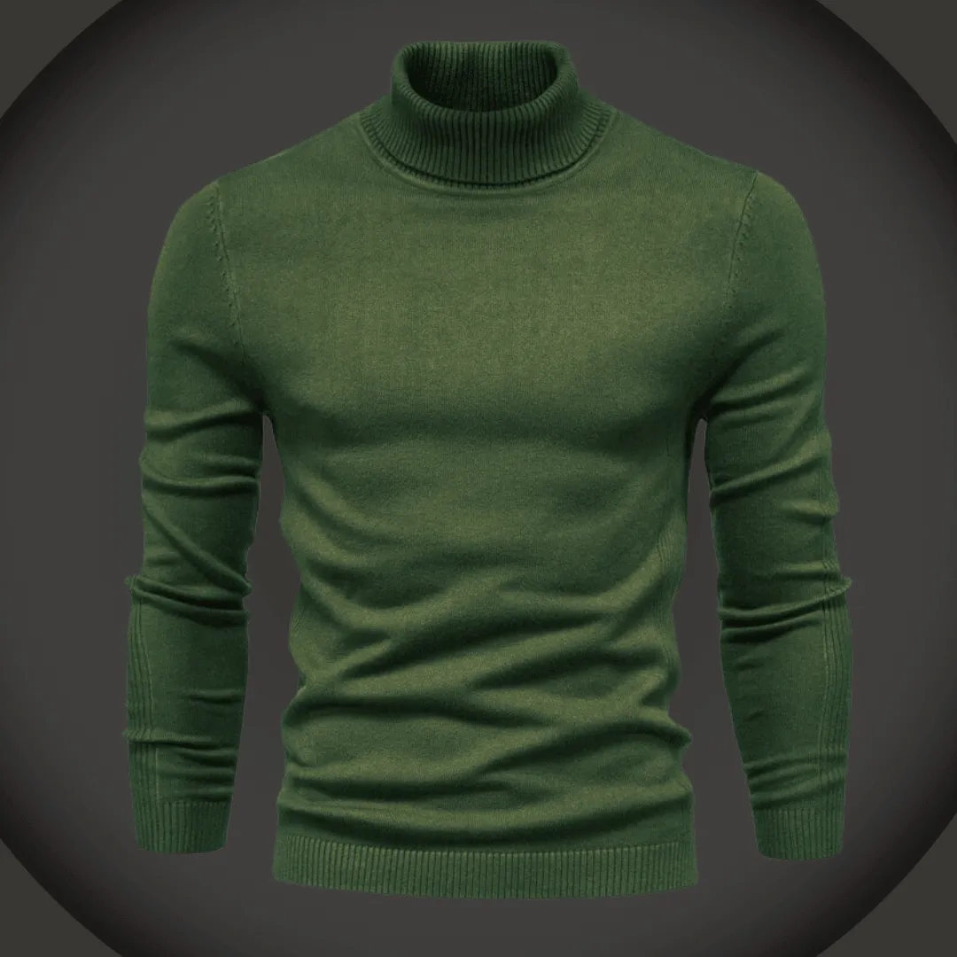 Men’s Slim Fit Turtleneck Sweater