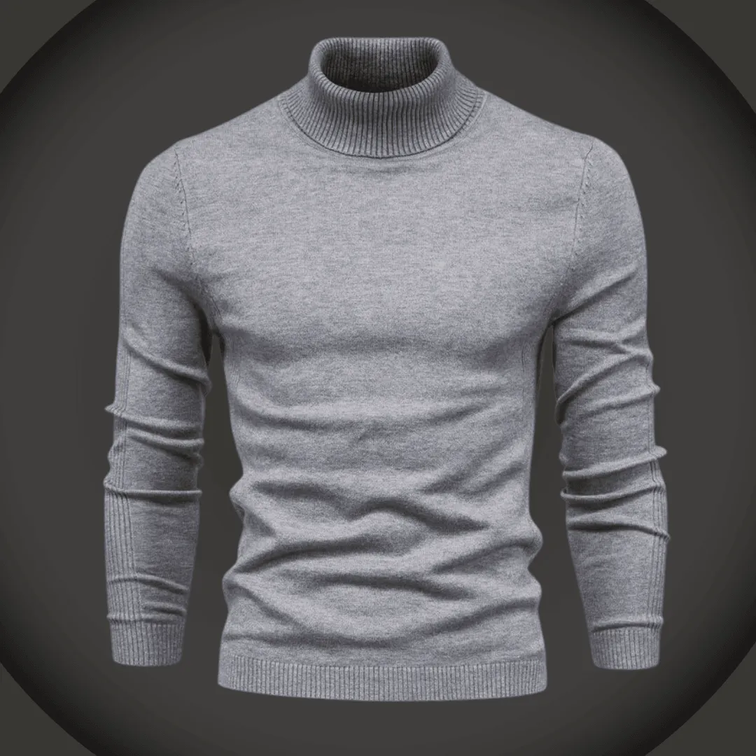 Men’s Slim Fit Turtleneck Sweater