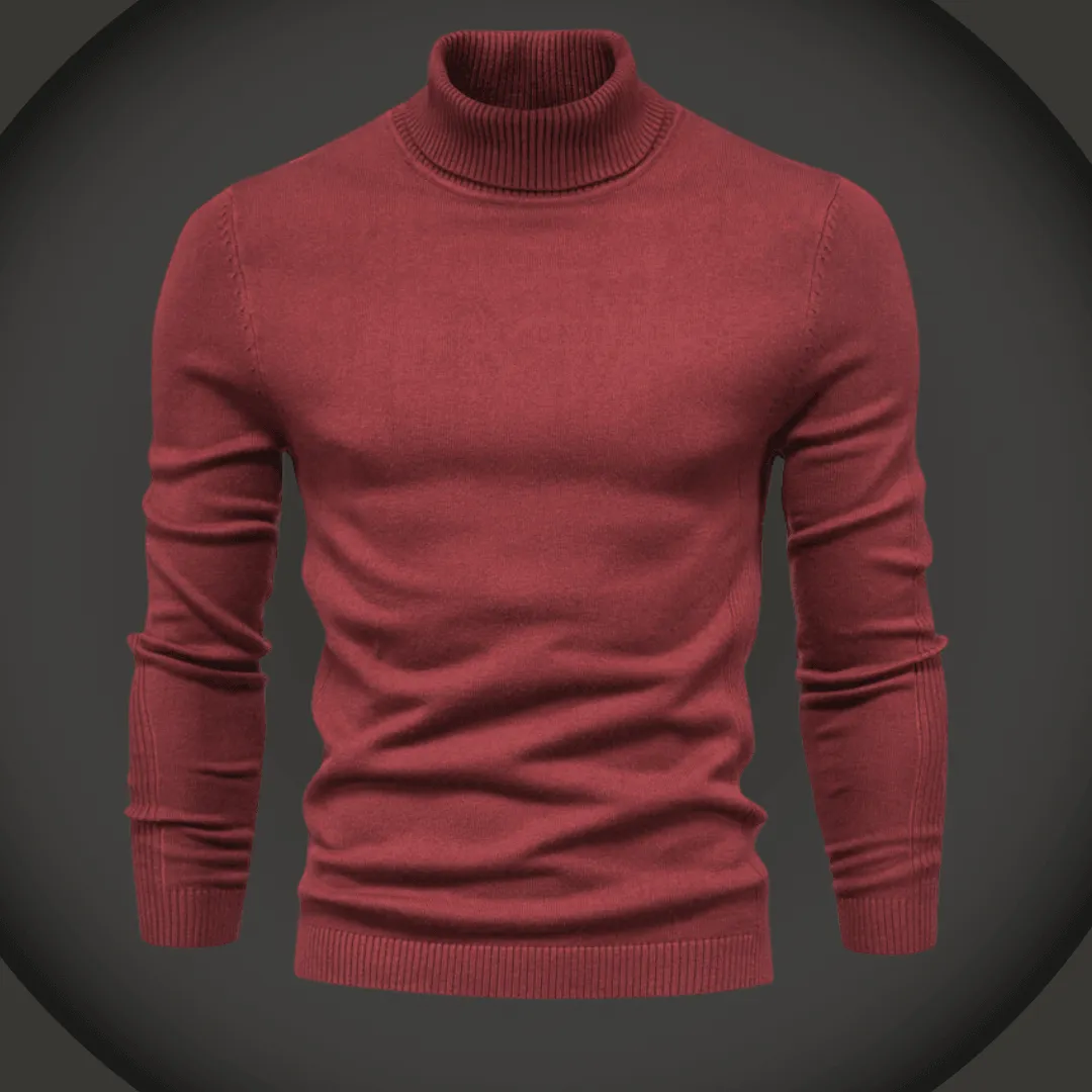 Men’s Slim Fit Turtleneck Sweater