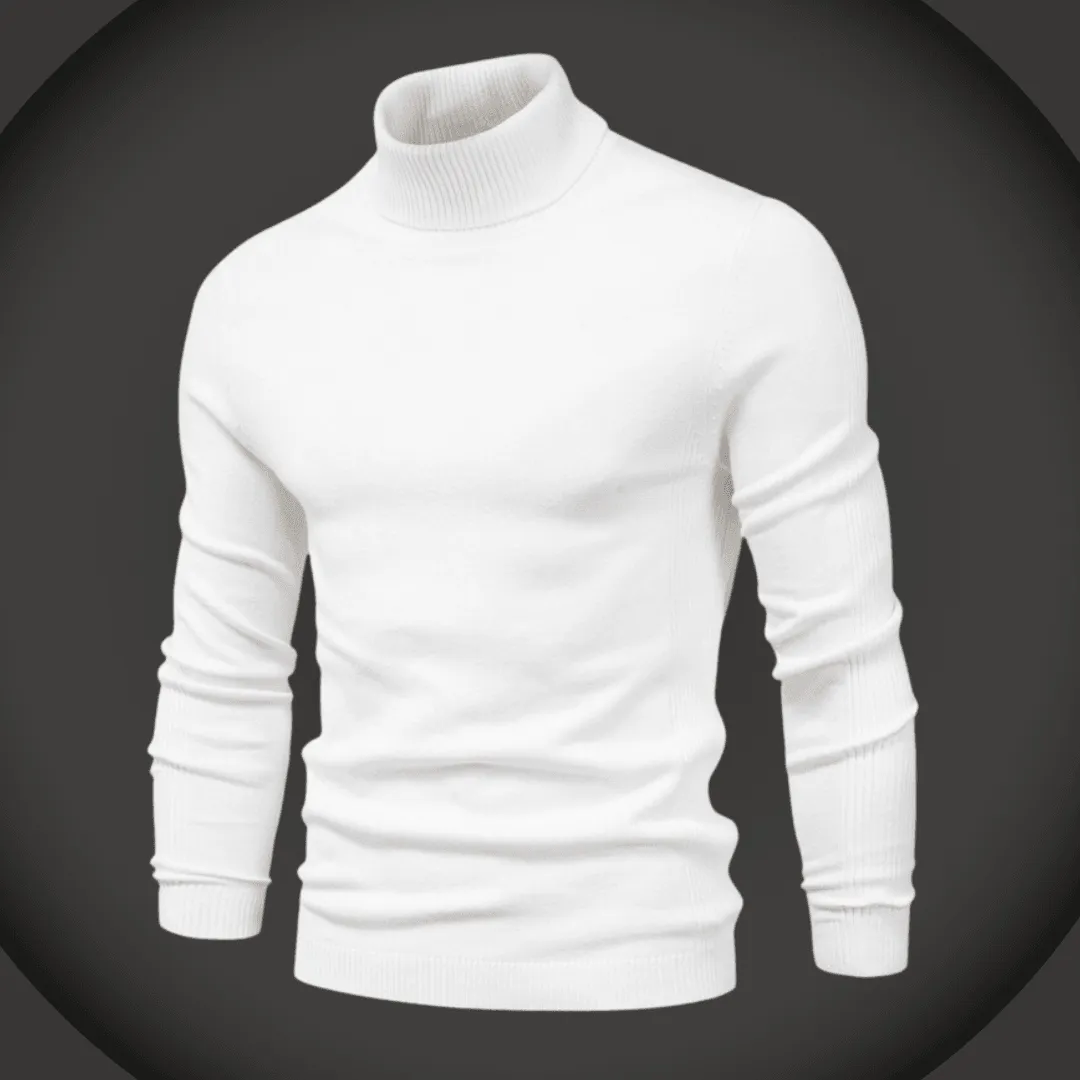 Men’s Slim Fit Turtleneck Sweater