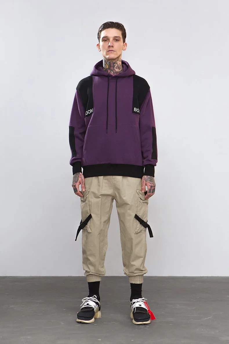Men's Spring/Autumn Casual Cotton Cargo Pants With Side Pockets