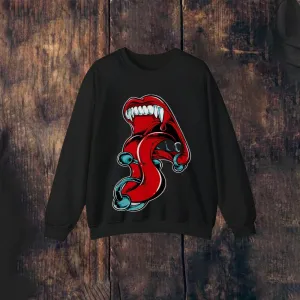 Mens Vintage The Rolling Stones Rock Band Long Sleeve Sweatshirt
