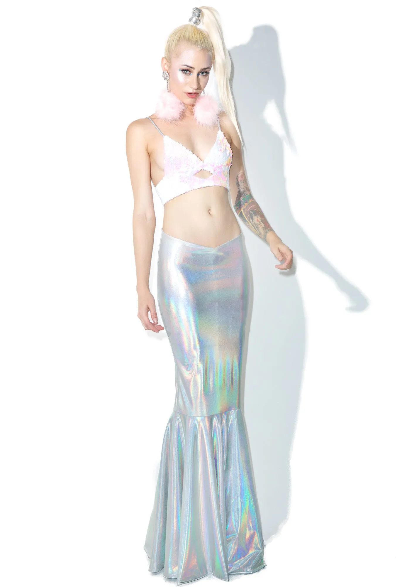 Mermaid Glamour Reversible Skirt