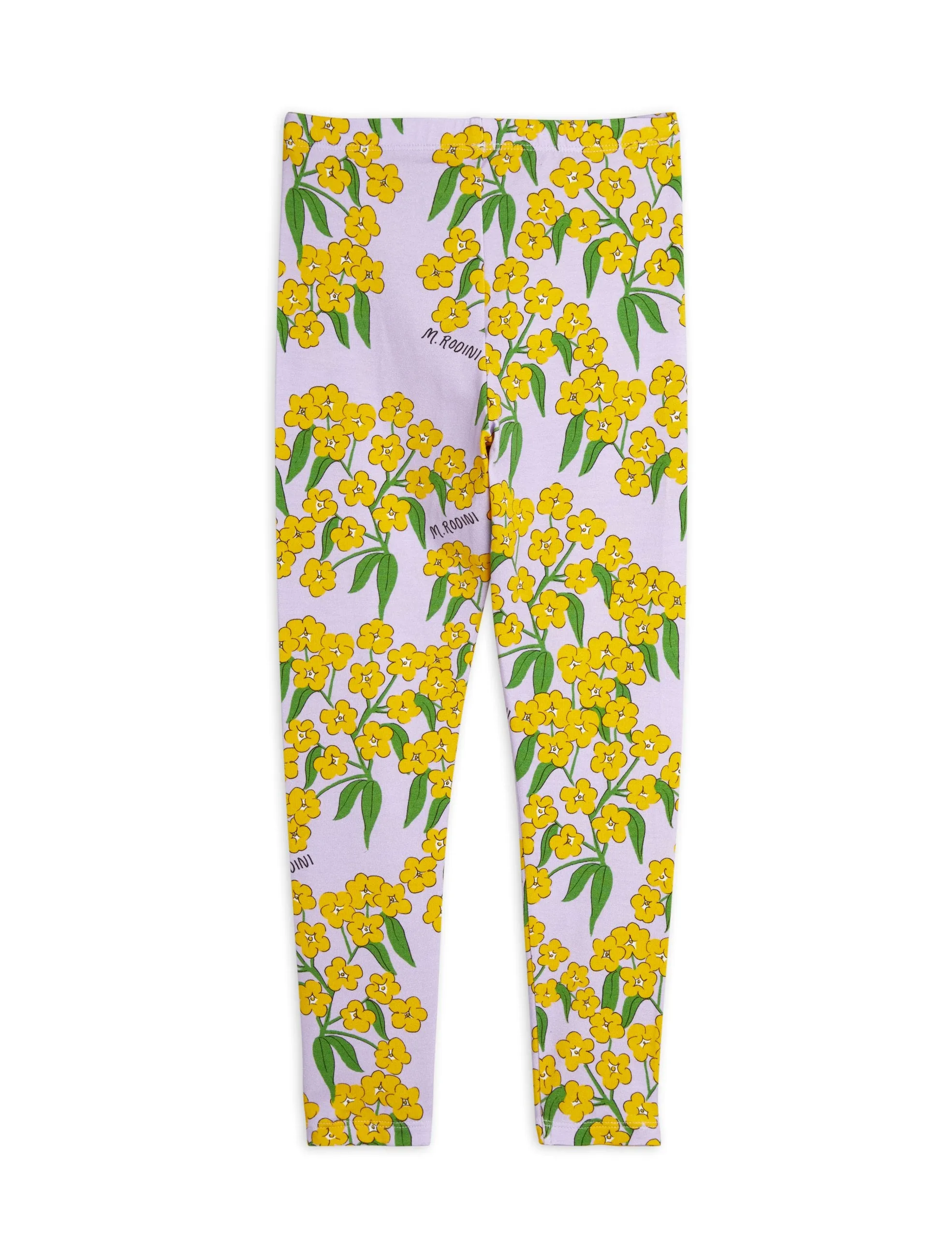 Mini Rodini Alpine Flowers AOP Leggings