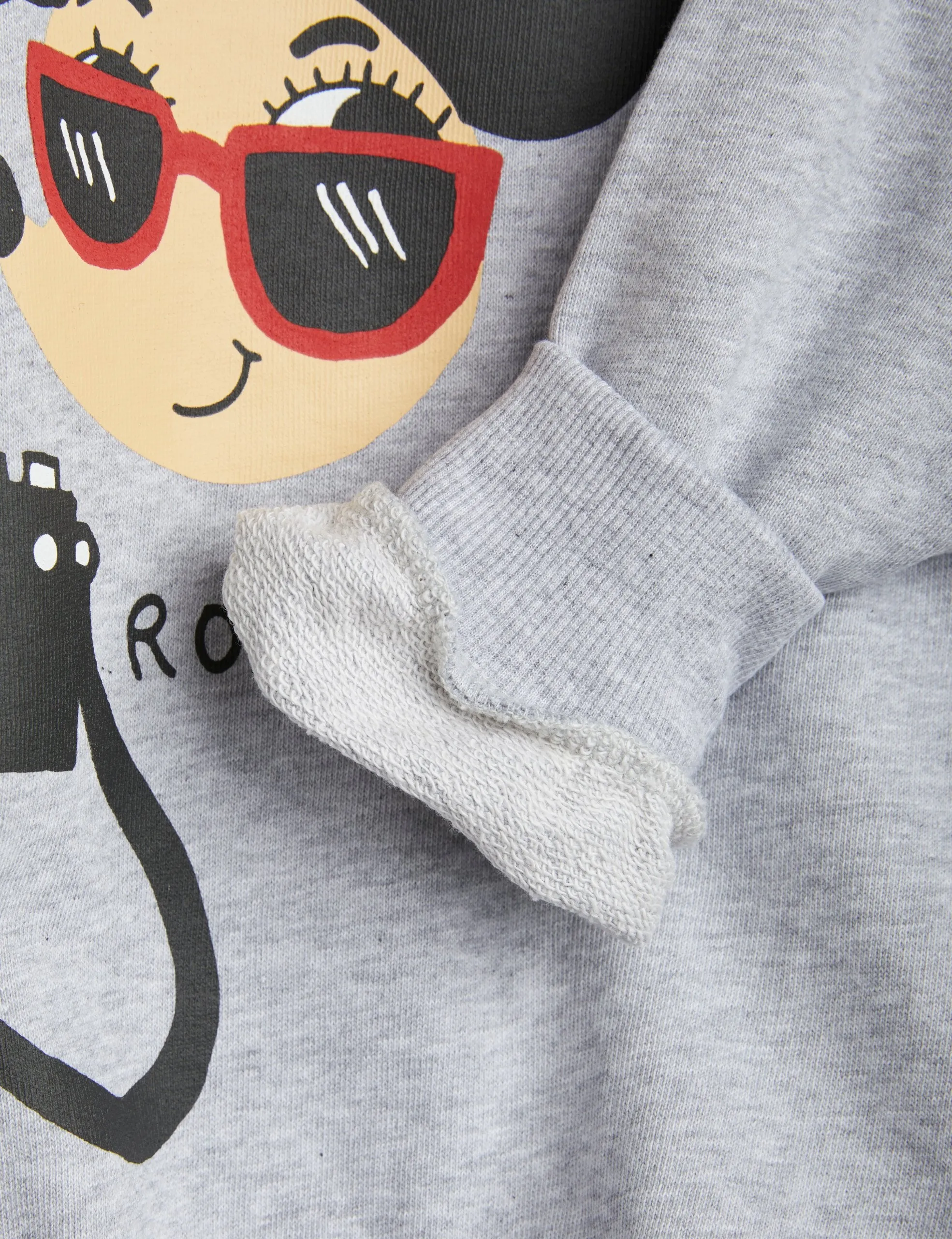 Mini Rodini Ritzratz SP Sweatshirt - Grey Melange