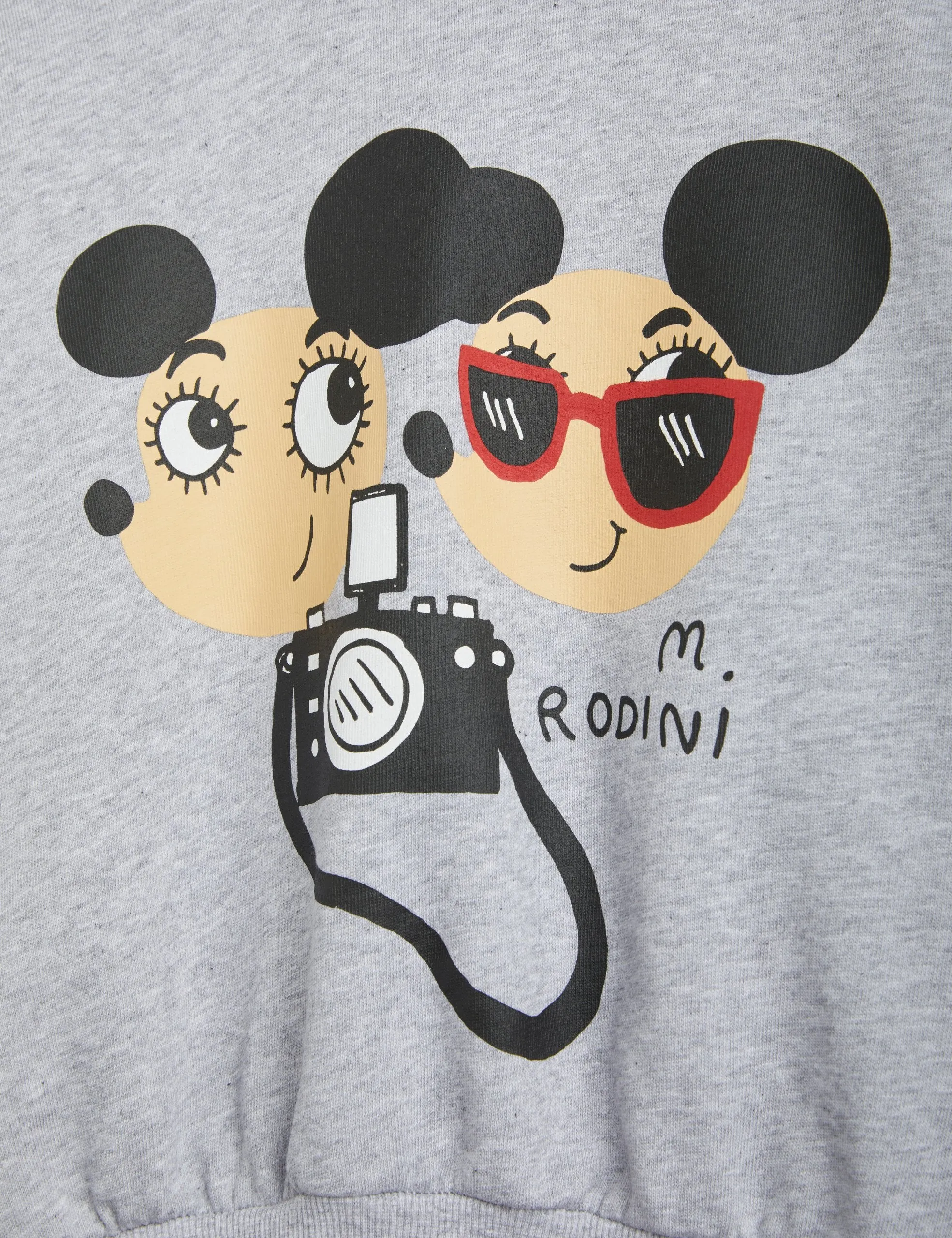 Mini Rodini Ritzratz SP Sweatshirt - Grey Melange