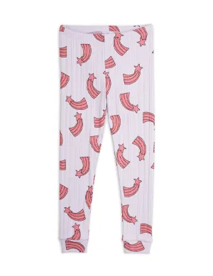 Mini Rodini Starfall Leggings - Purple