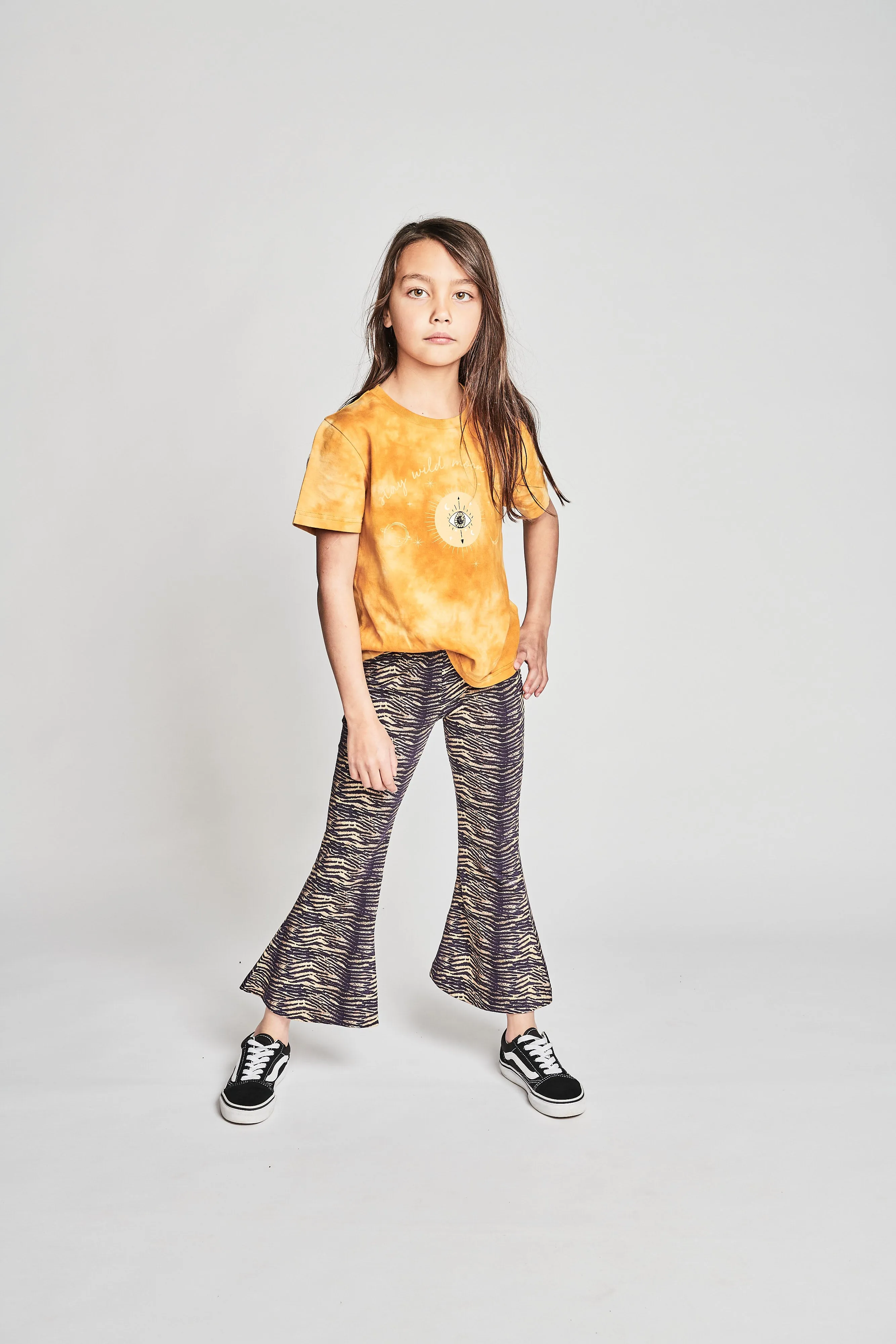 Missie Munster Tiger Paradise Bell Leggings