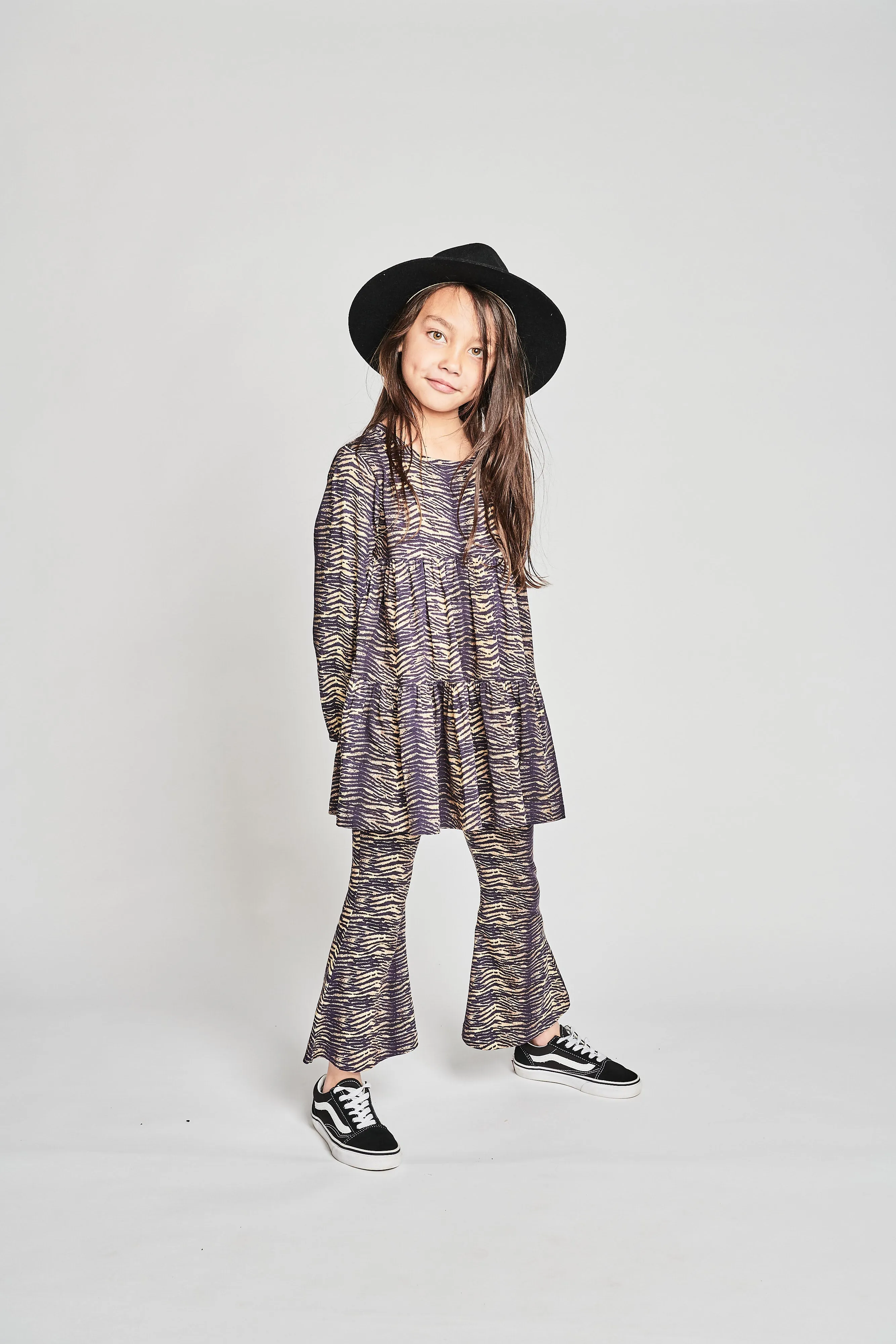 Missie Munster Tiger Paradise Bell Leggings