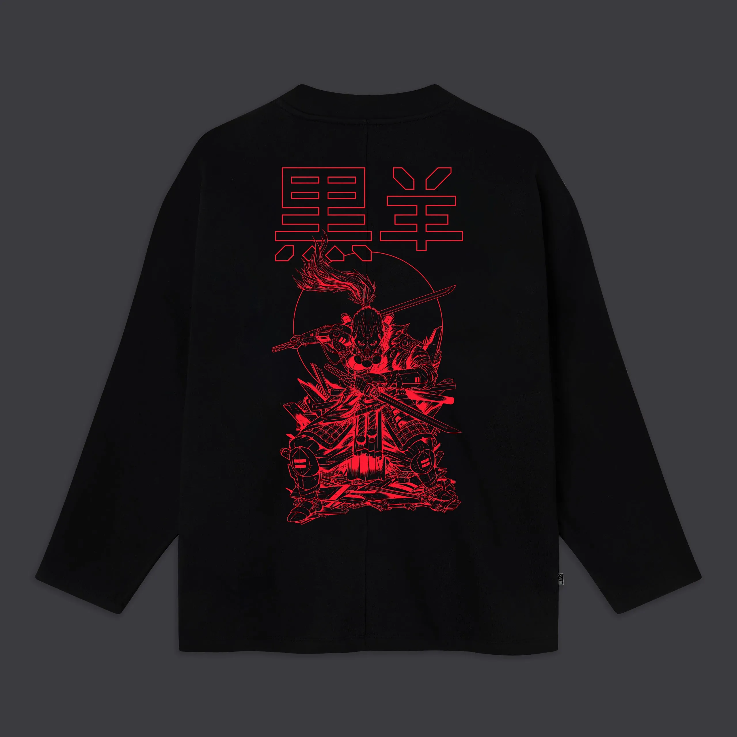 Miyamoto Musashi Outline Kimono Sweatshirt