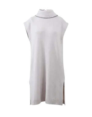 Monili Trim Turtleneck Tunic