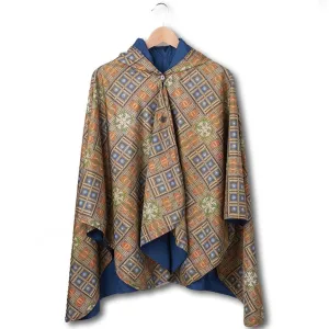 Mosaic Reversible Rain Cape