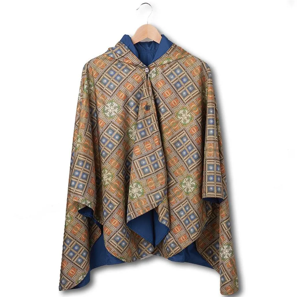 Mosaic Reversible Rain Cape