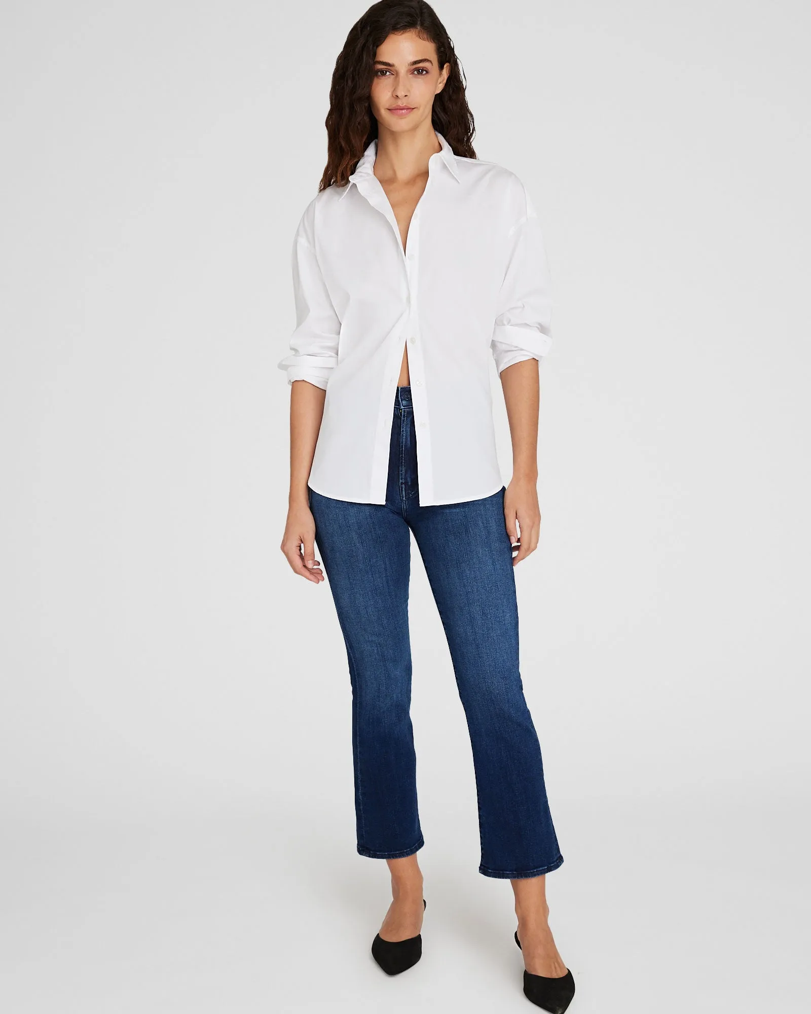 MOTHER The Hustler Ankle Jeans