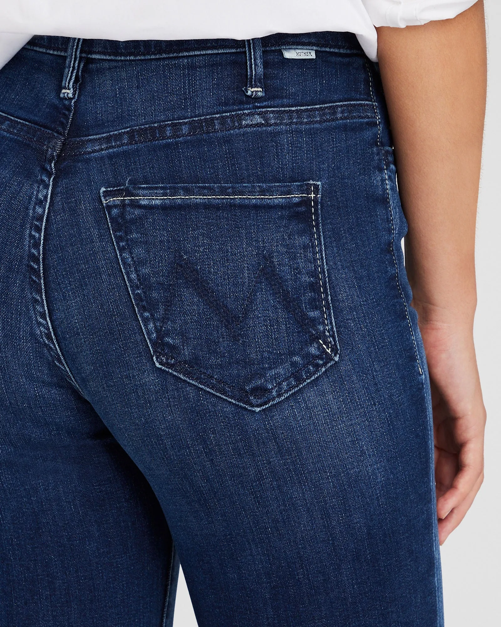 MOTHER The Hustler Ankle Jeans