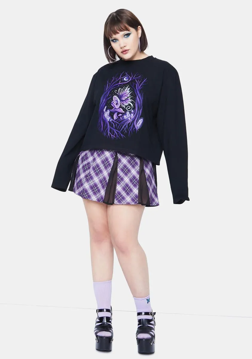 My Intuition On Point Plaid Mini Skirt