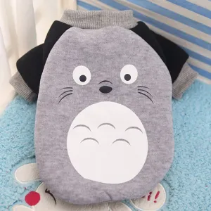 My Neighbor Totoro Winter Outfit Gray Puppy Sweatshirt