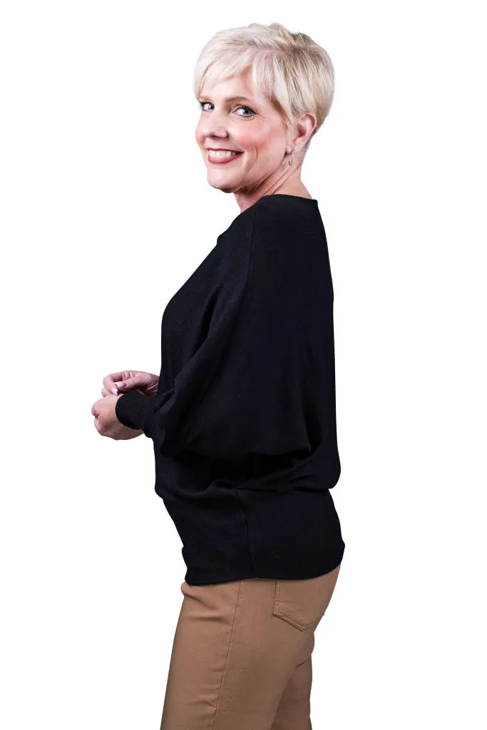 Mylah Seriously Soft Batwing Sweater (BLS413)