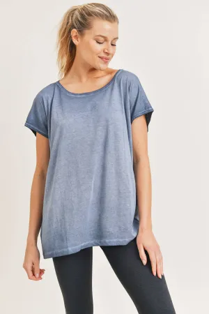 Oversized Mineral-Washed Tee