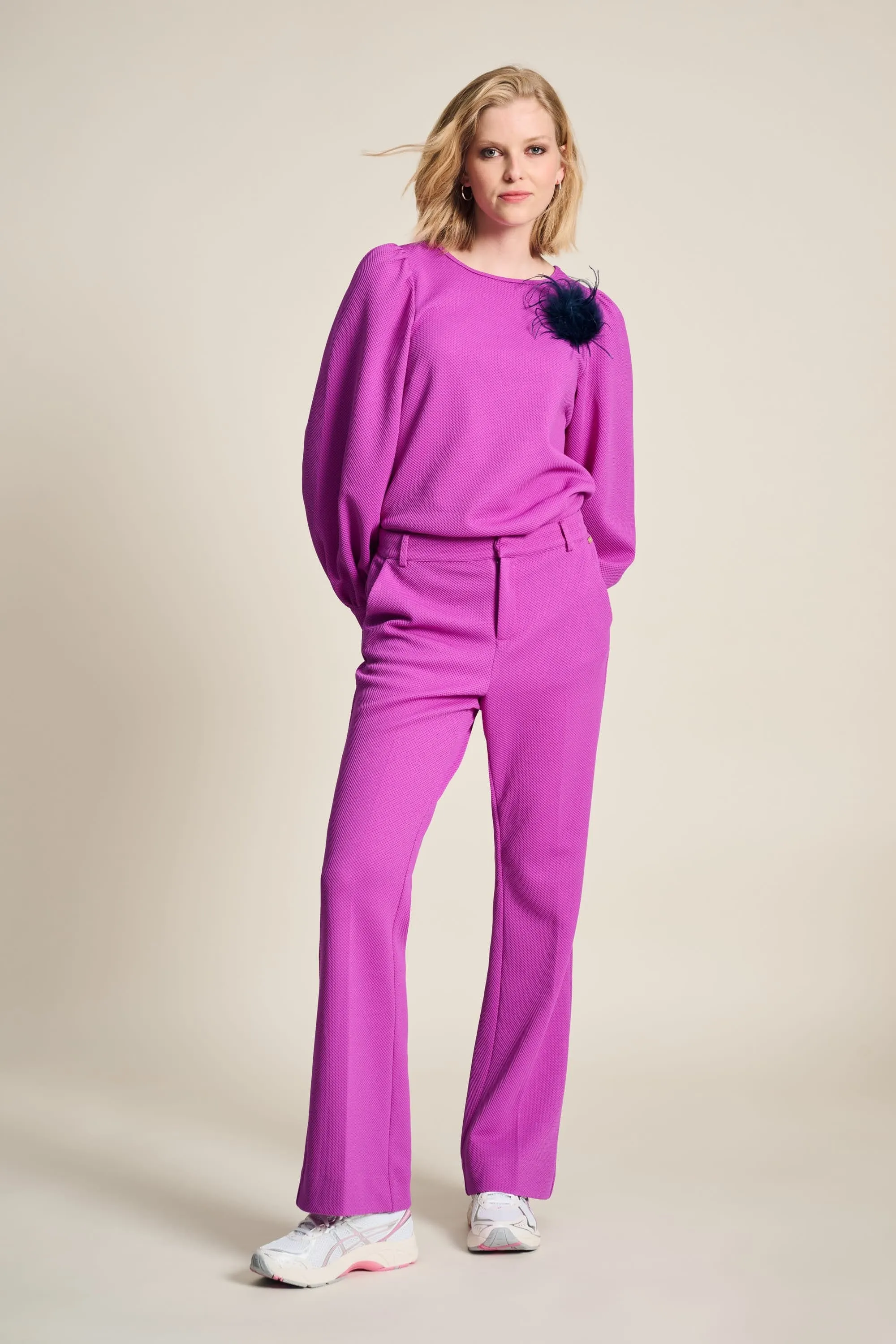 PANTS - Flare Cactus Pink