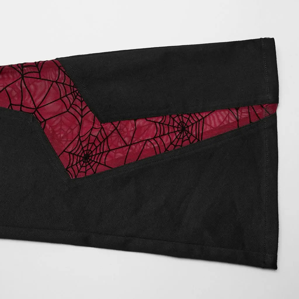 Pariah Flared Trousers (Red)