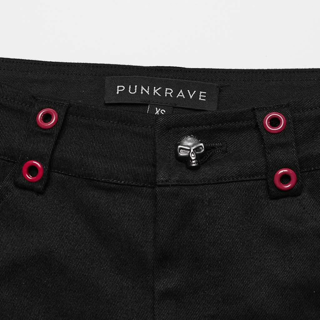 Pariah Flared Trousers (Red)