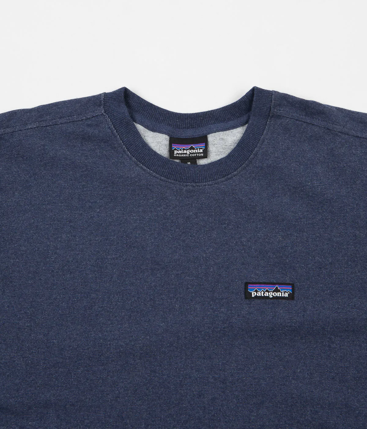 Patagonia P-6 Label Midweight Crewneck Sweatshirt - Classic Navy