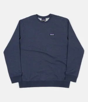 Patagonia P-6 Label Midweight Crewneck Sweatshirt - Classic Navy