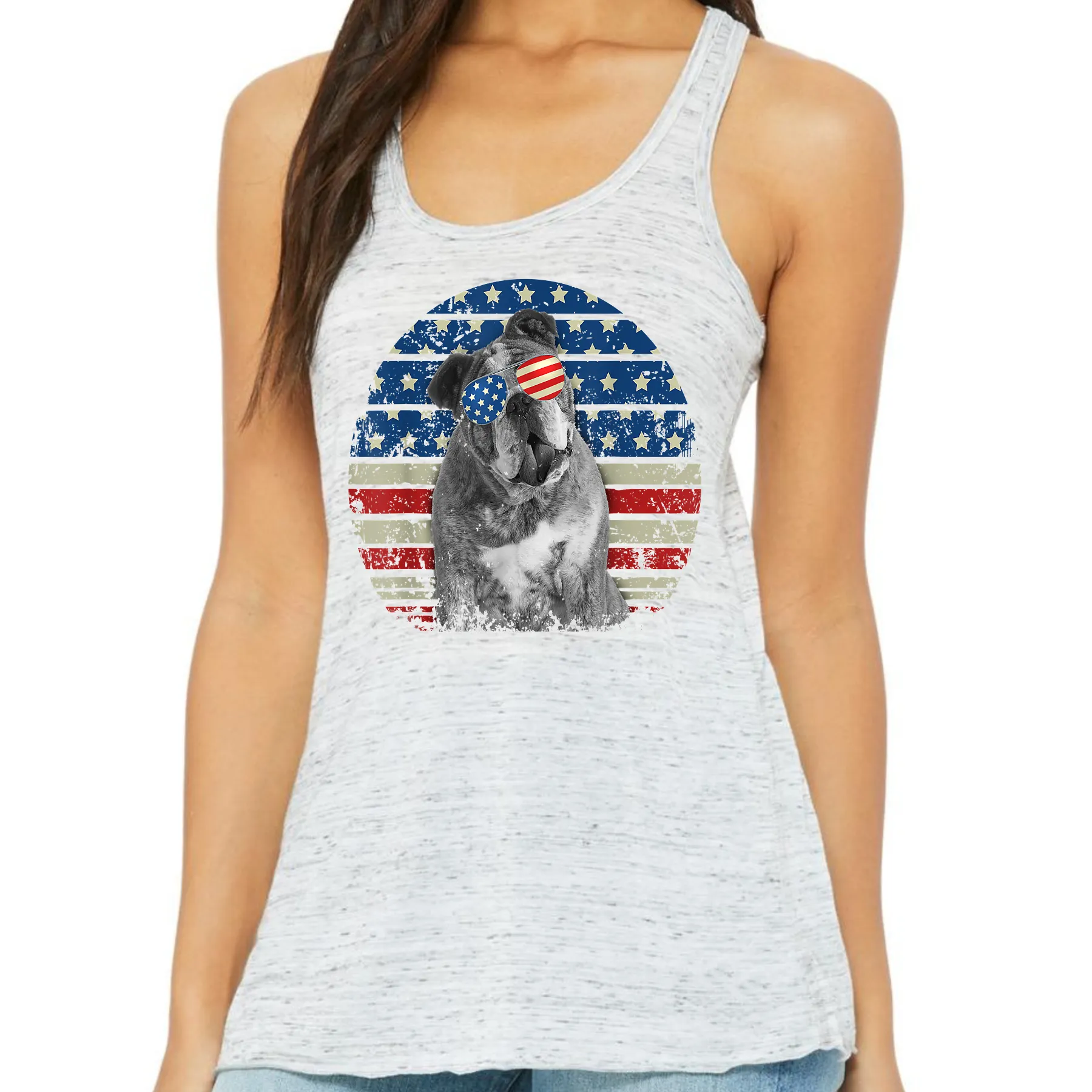 Patriotic Bulldog Tank
